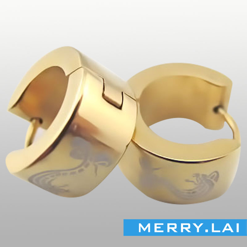 不銹鋼耳環(huán)，時(shí)尚精美耳扣，不銹鋼飾品定制